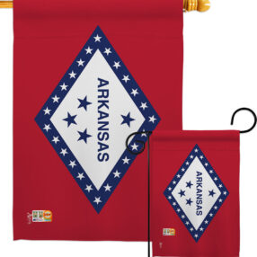 Arkansas - States Americana Vertical Impressions Decorative Flags HG140504 Made In USA