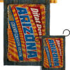 Arizona Vintage - States Americana Vertical Impressions Decorative Flags HG140947 Made In USA
